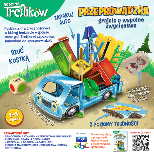 Trefl „Treflikų kraustynės“ – vikrumo žaidimas