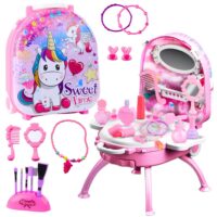 Unicorn 2in1 grožio staliukas lagamine