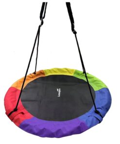 Vaikiška lizdo supynė 100 cm spalvota