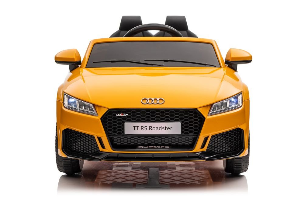 Laste elektriauto Audi TT RS Roadster - kollane