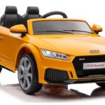 Vaikiškas elektromobilis Audi TT RS Roadster – geltonas