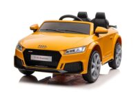 Vaikiškas elektromobilis Audi TT RS Roadster – geltonas