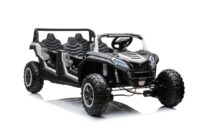 Vaikiškas elektromobilis Buggy A033 4×4 – baltas