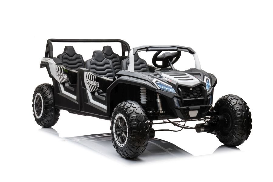 Vaikiškas elektromobilis Buggy A033 4×4 – baltas Vaikiškas elektromobilis Buggy A033 4×4 – baltas