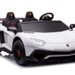 Vaikiškas elektromobilis Lamborghini XXL A8803 – baltas