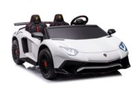 Vaikiškas elektromobilis Lamborghini XXL A8803 – baltas
