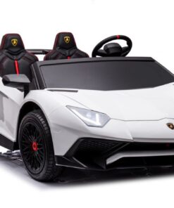 Vaikiškas elektromobilis Lamborghini XXL A8803 – baltas
