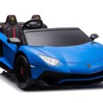 Vaikiškas elektromobilis Lamborghini XXL A8803 – mėlynas