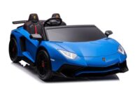 Vaikiškas elektromobilis Lamborghini XXL A8803 – mėlynas