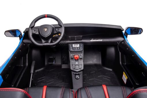 Vaikiškas elektromobilis Lamborghini XXL A8803 – mėlynas