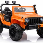 Vaikiškas elektromobilis XB‑1118 – oranžinis