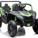 Vaikiškas elektromobilis bagis STRONG A032 – žalias