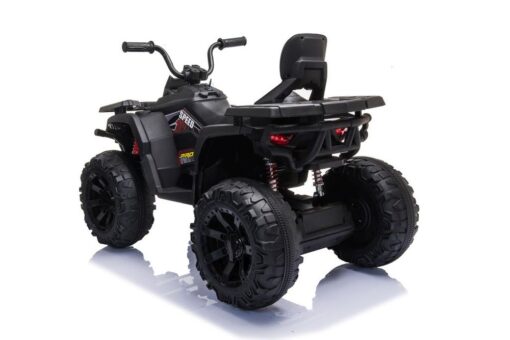 Vaikiškas elektromobilis keturratis Quad JC333 – juodas
