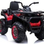 Vaikiškas elektromobilis keturratis Quad XMX607 – raudonas Spider