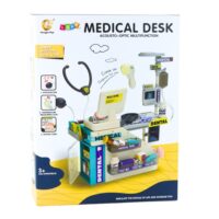 Vaikiškas medicininis–dantisto staliukas su priedais