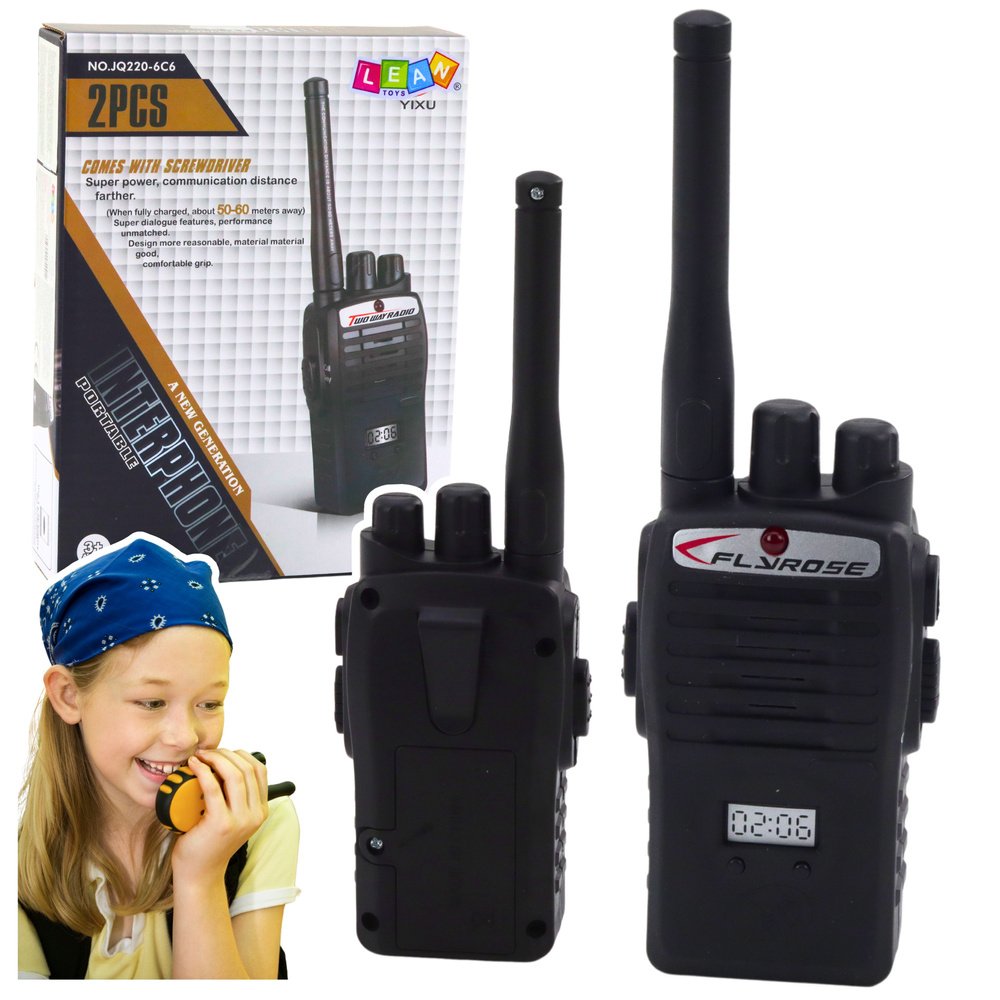 Laste raadiosaatjate komplekt, sideulatus 50&ndash;60 m