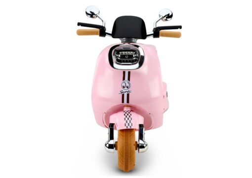 Vespa XW‑05 rožinis 12V paspirtukas