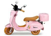 Vespa XW‑05 rožinis 12V paspirtukas