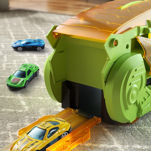 WOOPIE dinozaurų trasos ir transporto priemonių rinkinys