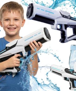 WOOPIE elektrinis vandens pistoletas su automatiniu ir rankiniu šaudymo režimu