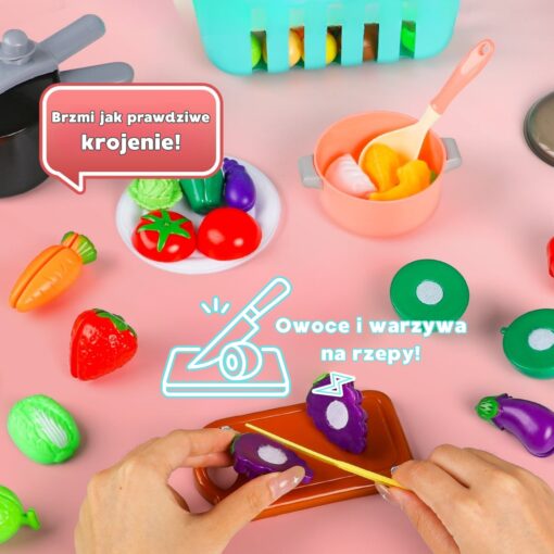 Woopie 108 dalių virtuvės rinkinys