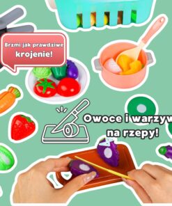 Woopie 108 dalių virtuvės rinkinys