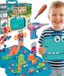 Woopie 228 dalių 3D konstruktorius lagaminėlyje