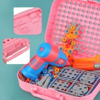 Woopie 228 dalių 3D konstruktorius – vienaragio lagaminėlis