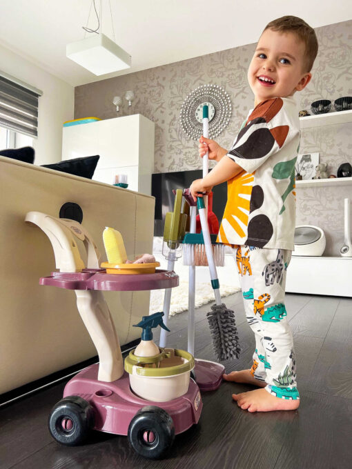 Woopie 26 dalių valymo vežimėlis