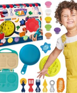 Woopie 31 dalių kurybinis kulinarinis plastilino rinkinys