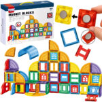 Woopie 3D magnetinis konstruktorius – 100 dalių