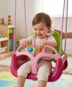 Woopie 3in1 rožinė supynė