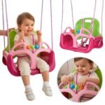 Woopie 3in1 rožinė supynė