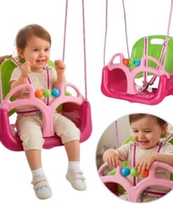 Woopie 3in1 rožinė supynė
