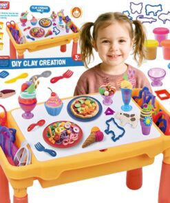 Woopie 40 dalių kūrybinis plastilino stalas