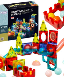 Woopie 49 dalių magnetinės kaladėlės