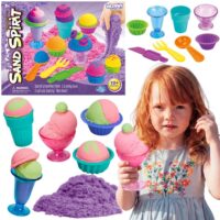 Woopie 600 g desertų kinetinio smėlio rinkinys