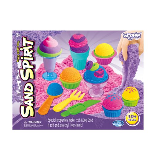 Woopie 600 g desertų kinetinio smėlio rinkinys