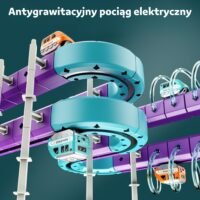 Woopie magnetinė lenktynių trasa – 39 dalių STEM konstruktorius