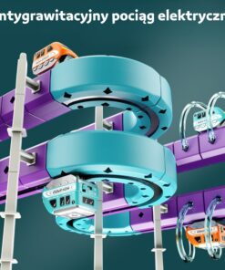Woopie magnetinė lenktynių trasa – 39 dalių STEM konstruktorius