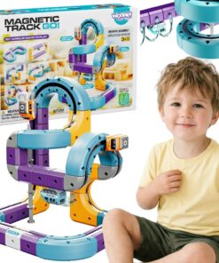 Woopie magnetinė trasa – 54 dalių STEM konstruktorius