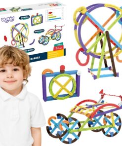 Woopie matematinis 3D konstruktorius – 155 dalių