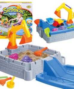 Woopie nešiojama smėlio dėžė „Castle“ – pilies formos dangtis