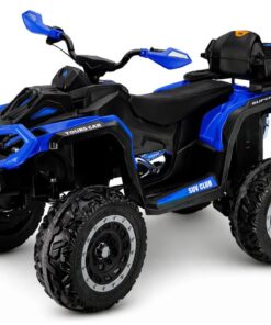 XW‑08 mėlynas 4×4 12V keturratis