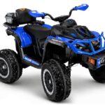 XW‑08 mėlynas 4×4 12V keturratis