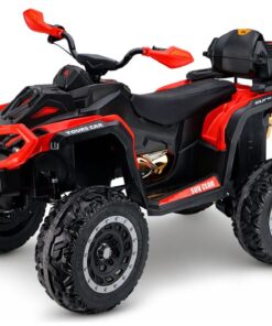 XW‑08 raudonas 4×4 12V keturratis