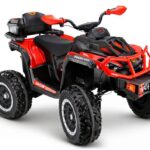 XW‑08 raudonas 4×4 12V keturratis