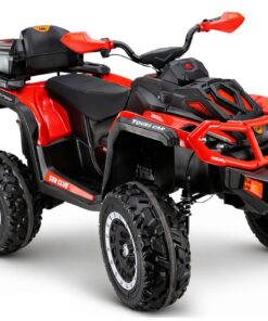 XW‑08 raudonas 4×4 12V keturratis