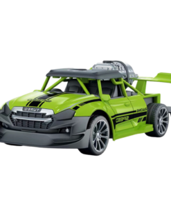 Žalias RC automobilis su dūmų efektu 1:20