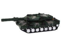 Žalias RC tankas 27 MHz su raketomis